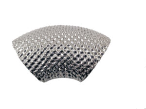63mm-2.5inch 0.1mm Stainless Steel Half Clam Bend (6 pack)