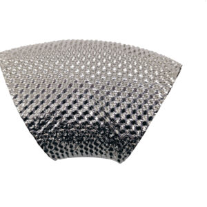 89mm-3.5inch 0.1mm Stainless Steel Half Clam Bend (6 pack)